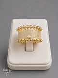 14K Gold Crown Ring